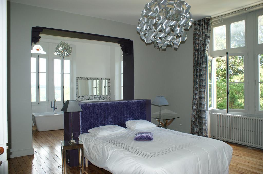 Bed and Breakfast Chateau Fauchey à Cadillac Chambre photo